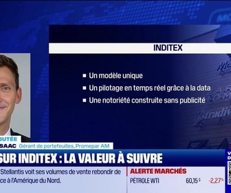 Replay BFM Bourse - Valeur ajoutée : Ils apprécient Inditex - 10/10