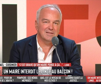 Replay Les Grandes Gueules - Lot : Un maire interdit le linge au balcon pour préserver le caractère touristique et commercial de la commune