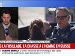 Replay BFM Première - Fusillade en Suisse: davantage de moyens de police déployés pour tenter de retrouver le suspect