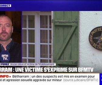 Replay 20H BFM - J'ai senti que la peur changeait de camp: Alexandre Perez, réagit à la mise en examen d'un homme dans l'affaire Bétharram