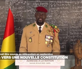 Replay Journal de l'Afrique - Guinée : le projet de constitution remis au général Doumbouya