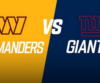 Replay Les résumés NFL - Week 7 : Washington Commanders @ New York Giants