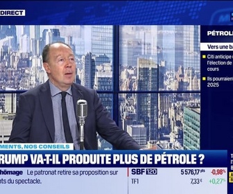 Replay BFM Bourse - Francis Perrin (IRIS) : USA : Trump va-t-il produire plus de pétrole ? - 08/11