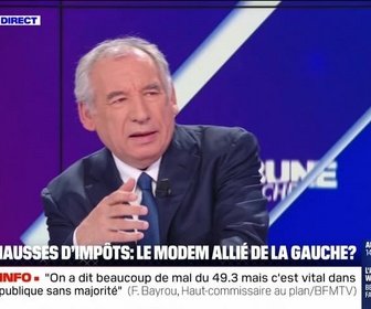 Replay BFM Story Week-end - Les mois qui viennent vont nous obliger à réinventer le rôle du Parlement, François Bayrou - 27/10