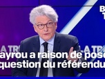 Replay BFM Politique - Référendum sur le budget, Donald Trump, Guerre en Ukraine… L'interview complète de Thierry Breton
