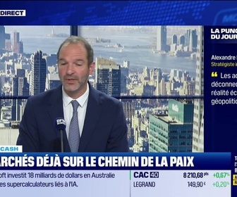 Replay BFM Bourse - La bourse cash : Les actions se déconnectent de la réalité économique et géopolitique. - 23/04