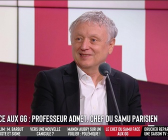 Replay Les Grandes Gueules - Professeur Frédéric Adnet face aux GG