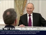 Replay 20H BFM - Ils n'ont aucun programme de paix, ils sont du côté de la guerre: Vladimir Poutine menace les Européen