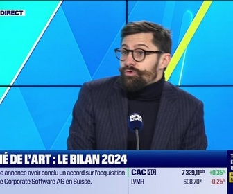 Replay Tout pour investir - Vos questions, nos réponses : Marché de l'art, le bilan 2024 - 05/12