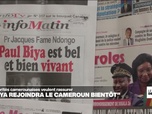 Replay Journal De L'afrique - Cameroun : les autorités veulent rassurer sur l'état de santé de Paul Biya