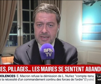 Replay BFM Première - C'est un crève-cœur, à Lyon, Limoges ou Lille, les maires demandent des comptes au gouvernement après les violences en marge des manifestations du 17-octobre