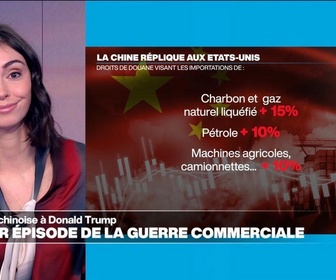 Replay Info éco - Guerre commerciale : la réponse chinoise à Donald Trump