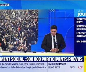 Replay Good Morning Business - Mouvement social : 900.000 participants prévus