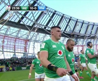 Replay Tournoi des Six Nations de Rugby - Journée 2 : Dan Sheehan fait le break pour l'Irlande face à l'Italie