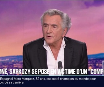 Replay 20H BFM - Procès de Nicolas Sarkozy: Je suis choqué, lance Bernard-Henry Lévy