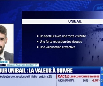 Replay BFM Bourse - Valeur ajoutée : Ils apprécient Unibail Rodamco - 01/07
