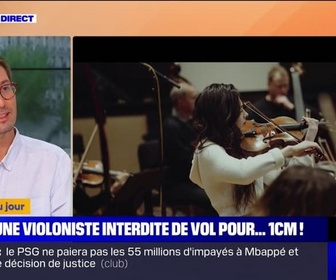 Replay L'image du jour - Ryanair empêche la violoniste Esther Abrami de prendre son instrument en cabine, pour un centimètre