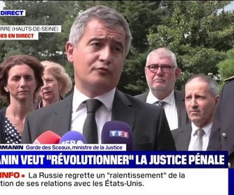 Replay Parlons info ! - Que des gens puissent avoir plusieurs sursis d'affilé, c'est le contraire du mot 'sursis: Gérald Darmanin pointe un manque de bon sens
