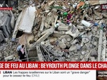 Replay BFM Première - Guerre au Moyen-Orient: Beyrouth plonge dans le chaos