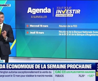 Replay Tout pour investir, la masterclass - L'agenda de la semaine prochaine : pas de baisse de taux dans l'immédiat - 13/03