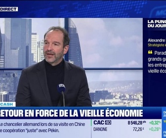 Replay BFM Bourse - La bourse cash : Paradoxalement les grands gagnants seront les entreprises de la vieille économie