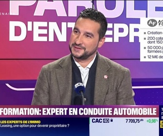 Replay Paroles d'entreprises - David Raffin (Actua Formation) : Actua formation, expert en conduite automobile - 18/01