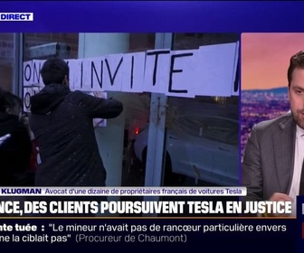 Replay 20H BFM - Patrick Klugman (avocat de propriétaires français de Tesla): Les clients se retrouvent pris au piège d'un message auquel ils ne veulent pas être associés