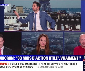 Replay BFM Story Week-end - Story 4 : Macron, 30 mois d'action utile, vraiment ? - 06/12