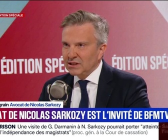 Replay Face à Face - L'incarcération de Nicolas Sarkozy renforce sa détermination et sa rage de montrer qu'il est innocent, souligne son avocat Christophe Ingrain