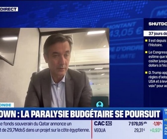 Replay BFM Bourse - L'éco du monde : 37 jours de shutdown, et la température ne redescend pas - 06/11