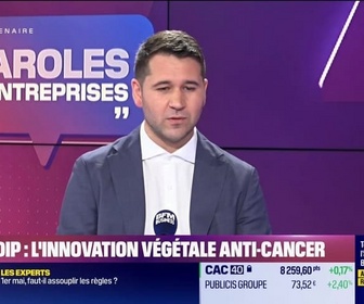 Replay Paroles d'entreprises - Alexandre Hill (Serendip Innovations) : Serendip, l'innovation végétale anti-cancer - 11/04