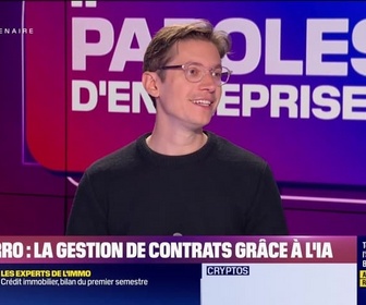 Replay Paroles d'entreprises - Antoine Fabre (Tomorro) : Tomorro, la gestion de contrats grâce à l'IA - 05/07