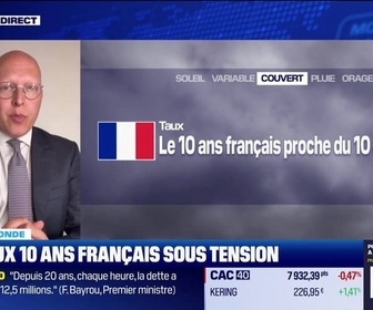 Replay BFM Bourse - L'éco du monde : François Bayrou défend son Budget, le 10 ans français se rapproche du 10 ans italien - 25/08