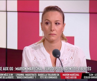 Replay Les Grandes Gueules - Invitée : Marion Maréchal, eurodéputée Identité-Libertés