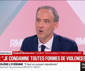 Replay Face à Face - Il faut que ceux qui ont le plus, contribuent le plus, souhaite Raphaël Glucksmann, candidat Place publique à l'élection présidentielle