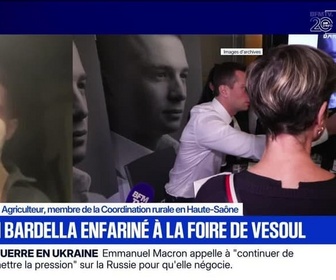 Replay Marschall Truchot : Jordan Bardella enfariné à la foire de Vesoul - 25/11