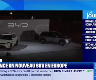 Replay Good Morning Business - Le constructeur chinois BYD lance un nouveau SUV en Europe