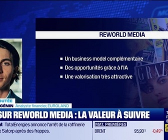 Replay BFM Bourse - Valeur ajoutée : Ils apprécient Reworld Media - 10/04