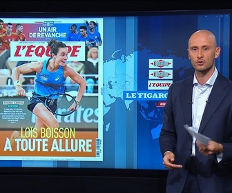 Replay Dans la presse - L'ovni du tennis français Loïs Boisson donne un court magistral à Roland-Garros
