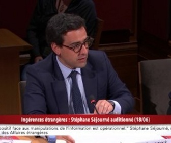 Replay 100% Sénat - Ingérences étrangères : S. Retailleau et S. Séjourné auditionnés