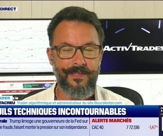 Replay BFM Bourse - Alerte traders : les seuils techniques incontournables sur les marchés et les valeurs - 26/08