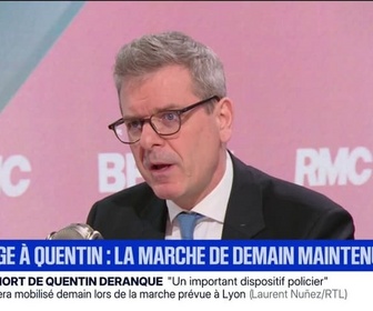Replay Face à Face - Mort de Quentin: pour Thibault De Montbrial, avocat, La France insoumise est entrée dans une logique de l'assiégée et au lieu de reconnaitre qu'il y avait un problème, elle alimente les tensions par ses positions