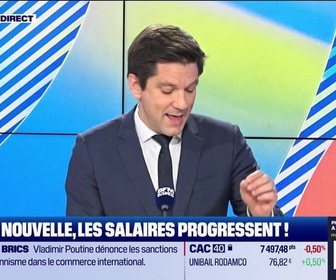 Replay L'Edito de Raphaël Legendre : Bonne nouvelle, les salaires progressent ! - 24/10