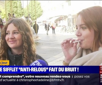 Replay L'image du jour : Le sifflet anti-relous fait du bruit ! - 23/10