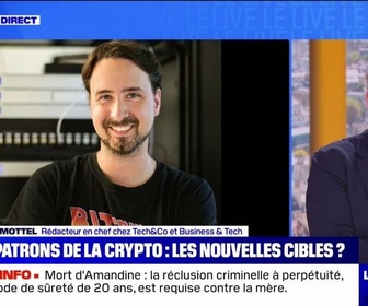 Replay Le Live BFM - Patrons de la crypto : les nouvelles cibles ? - 24/10