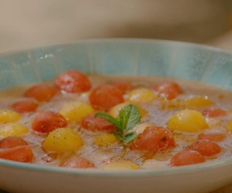 Replay Petits Plats en équilibre - Soupes de fruits anti-gaspi