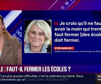 Replay BFM Politique - Canicule: On est toujours dans la communication d'urgence et de dernière minute, estime Marion Maréchal au sujet de la fermeture des écoles