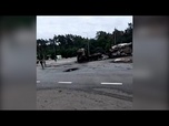 Replay Des drones russes provoquent un incendie à 800 mètres de la Pologne