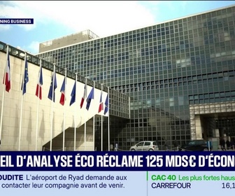 Replay Good Morning Business - Les entreprises dans le viseur du Conseil d'analyse économique