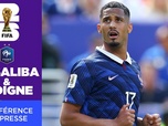 Replay La conférence de presse de William Saliba et Lucas Digne avant France - Irak !